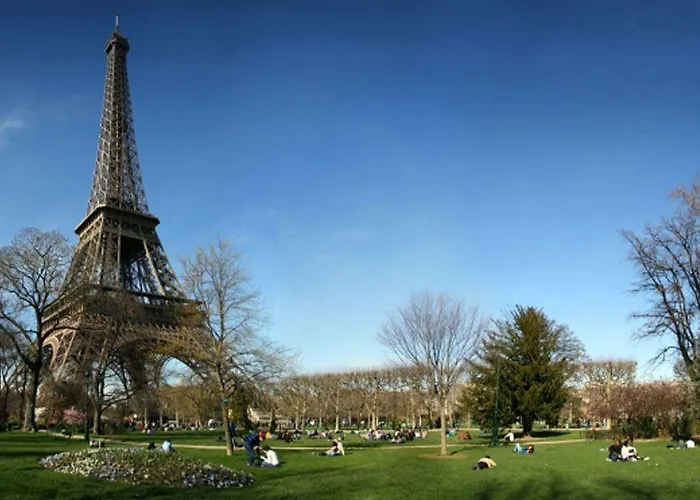 Eiffel Tower Champs De Mars